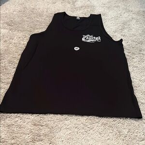 Cruiser Black Tank Top for Men